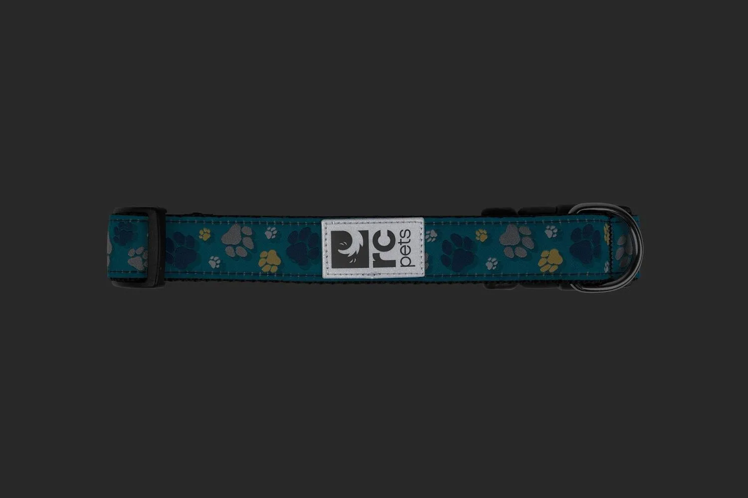 RC Pets Clip Collar - Teal Fresh Tracks