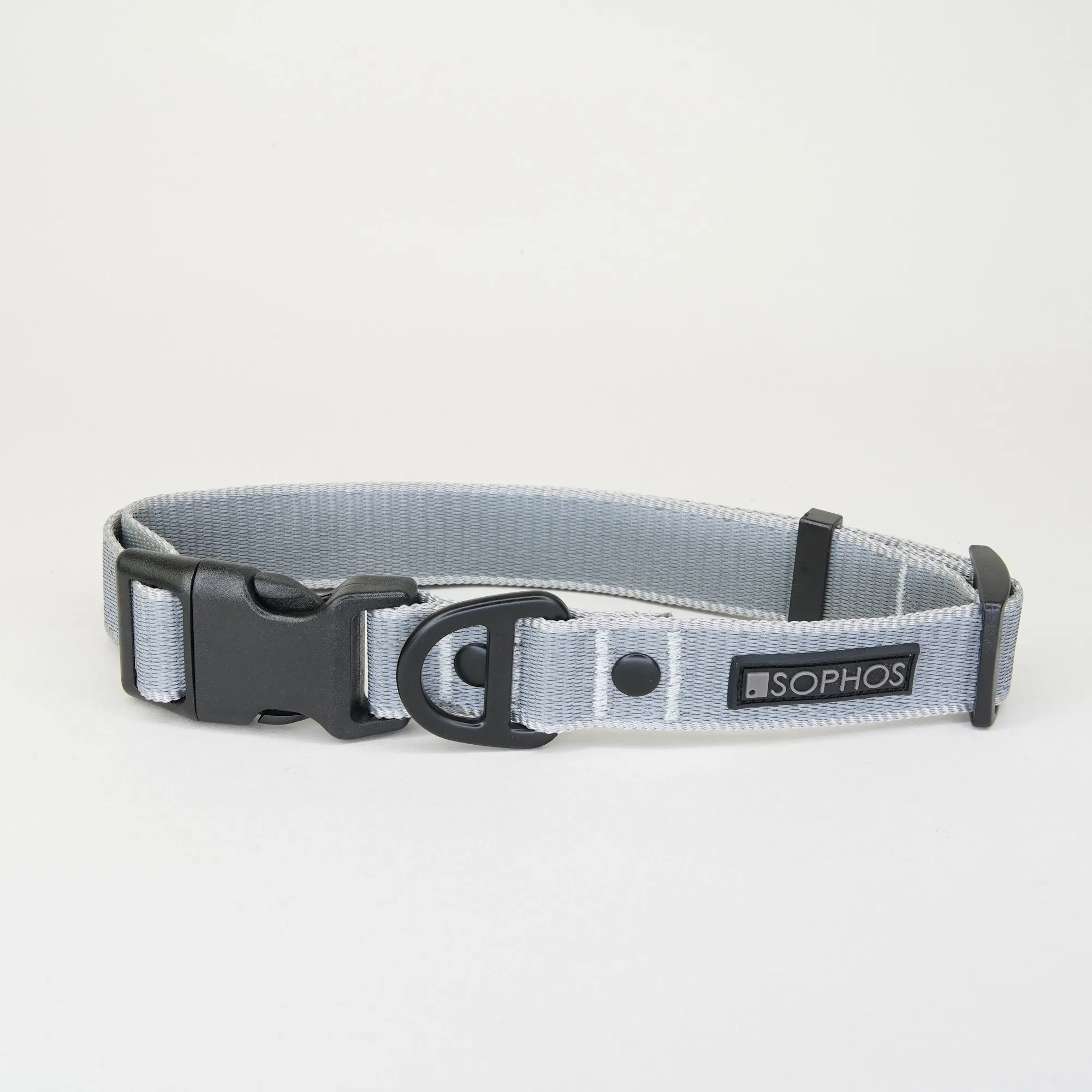 Reflective Grey Dog Collar