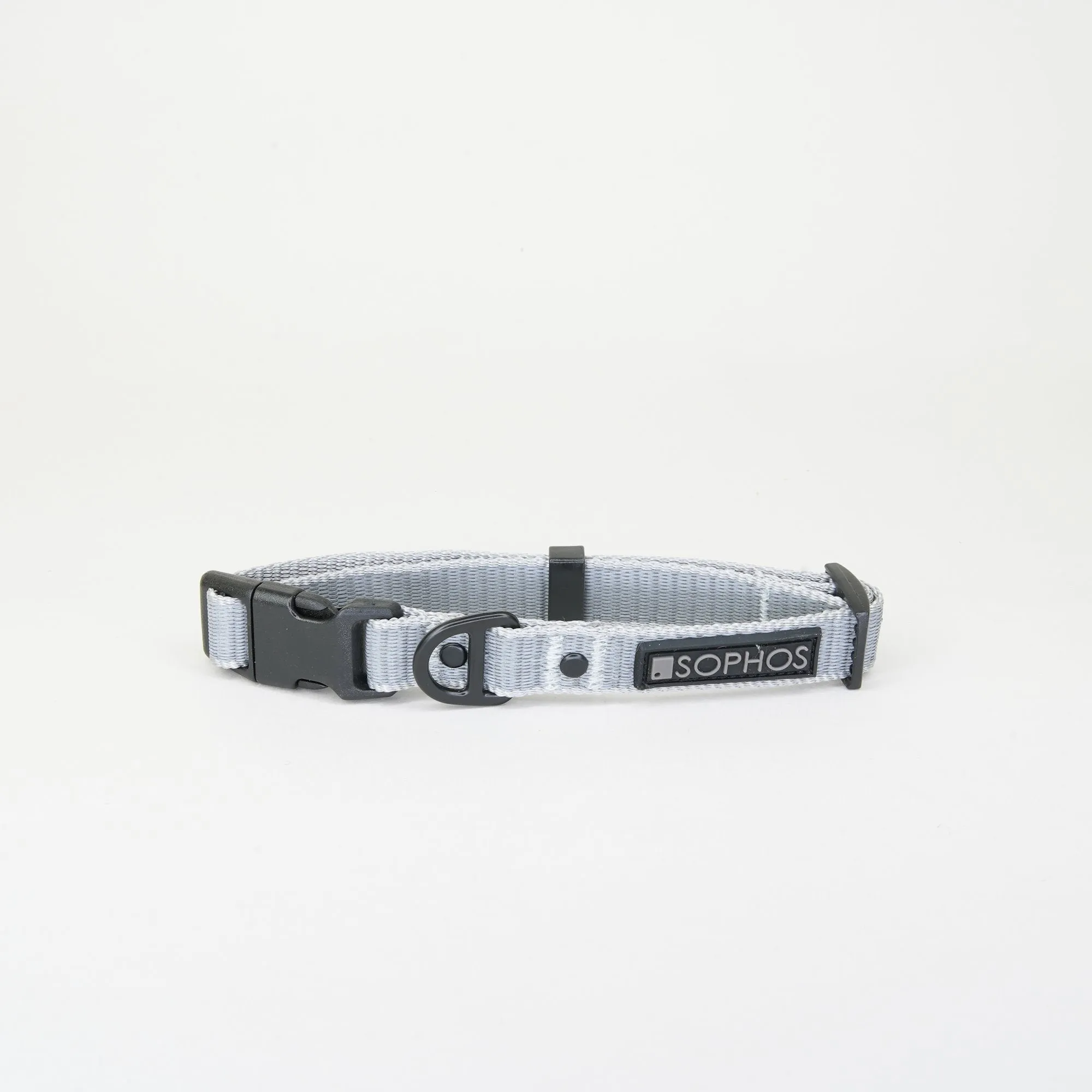 Reflective Grey Dog Collar