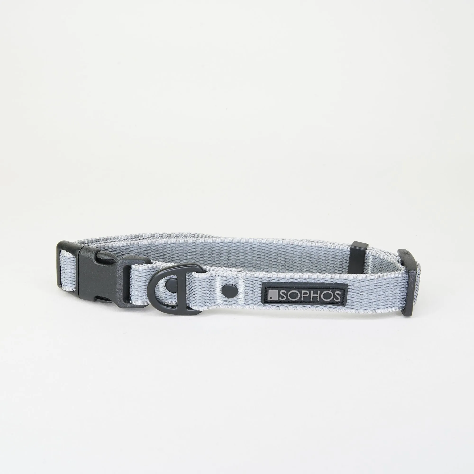 Reflective Grey Dog Collar