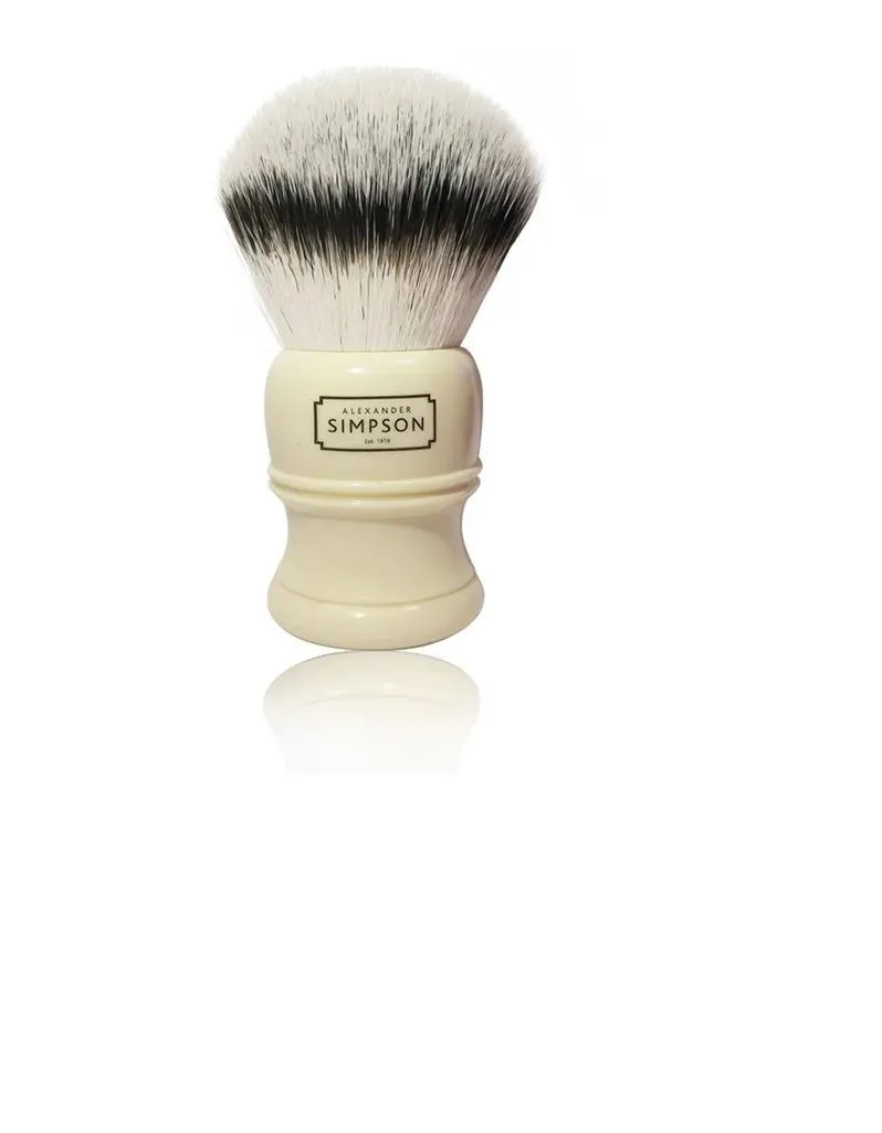 Simpson - Trafalgar T2 Shaving Brush, Sovereign Grade Synthetic Fiber