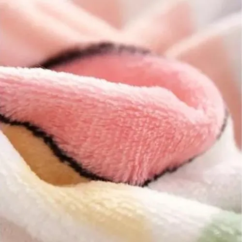 Soft fleece blanket, Strawbery design