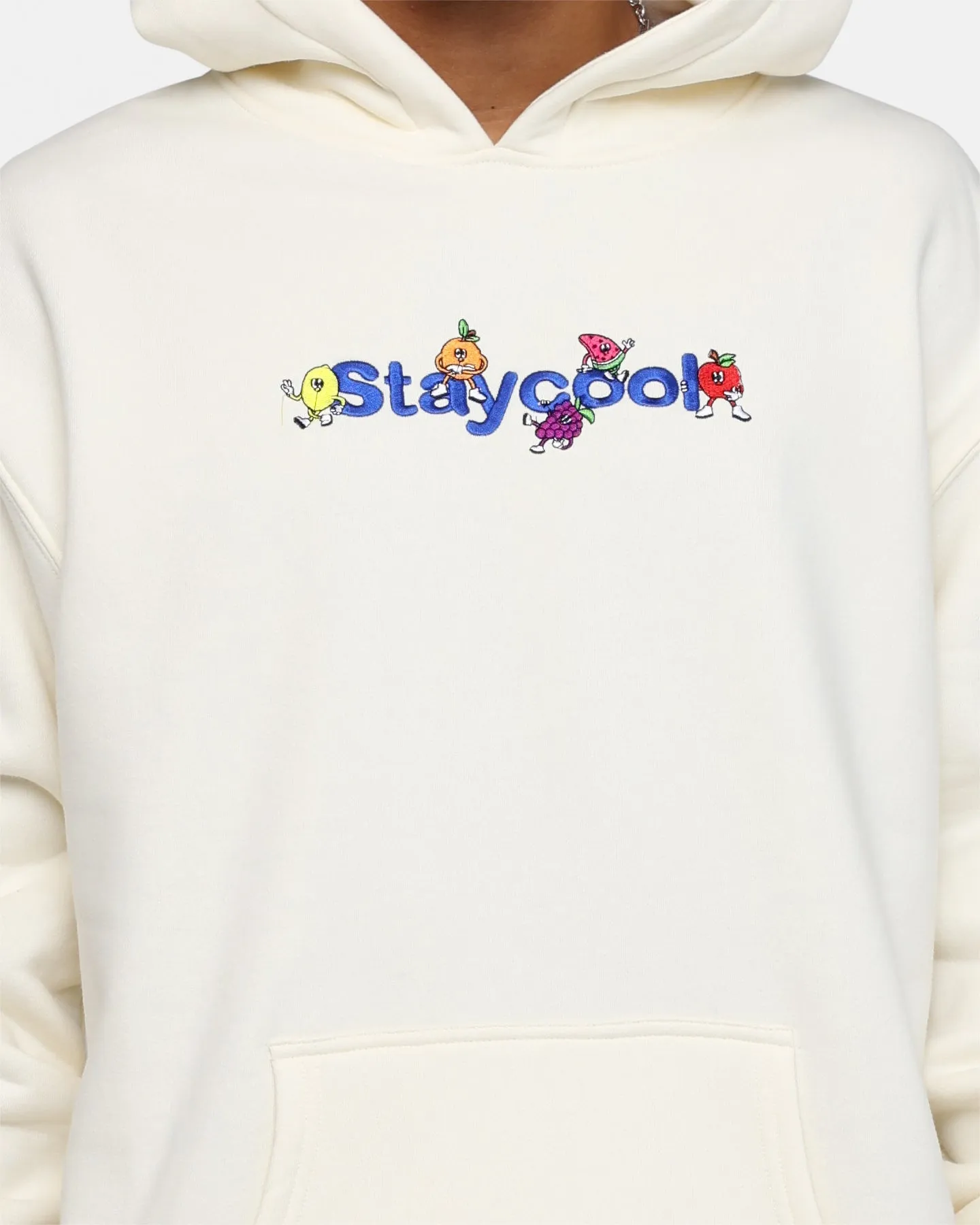 STAYCOOLNYC Fruits Hoodie Bone