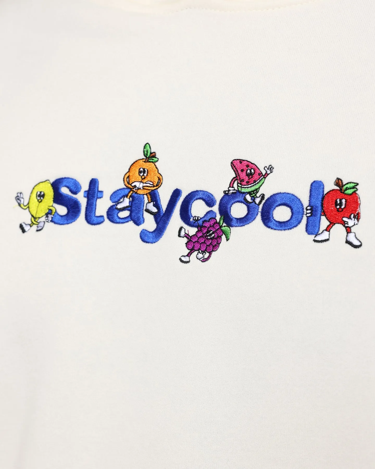 STAYCOOLNYC Fruits Hoodie Bone