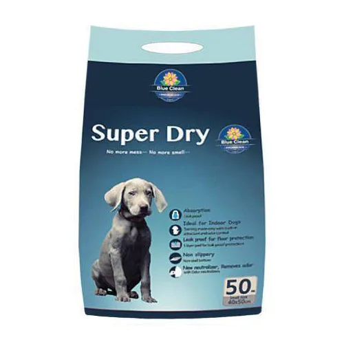 Super Dry SAP 5g Ultra Absorbent Pee Pad 40cm x 50cm - 50pcs