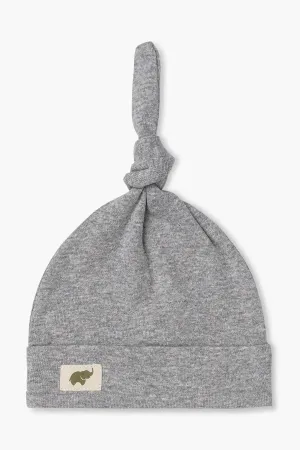 Top Knot Cap_Heather Grey