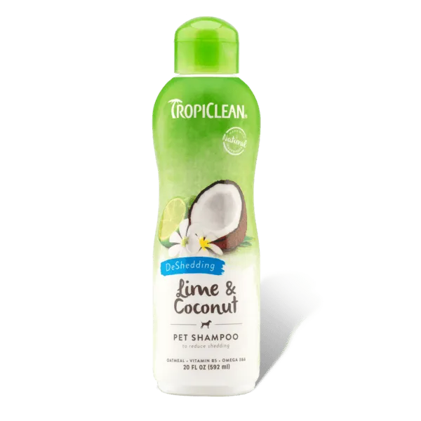 TropiClean Lime & Coconut DeShedding Shampoo