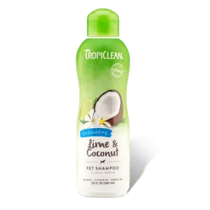 TropiClean Lime & Coconut DeShedding Shampoo