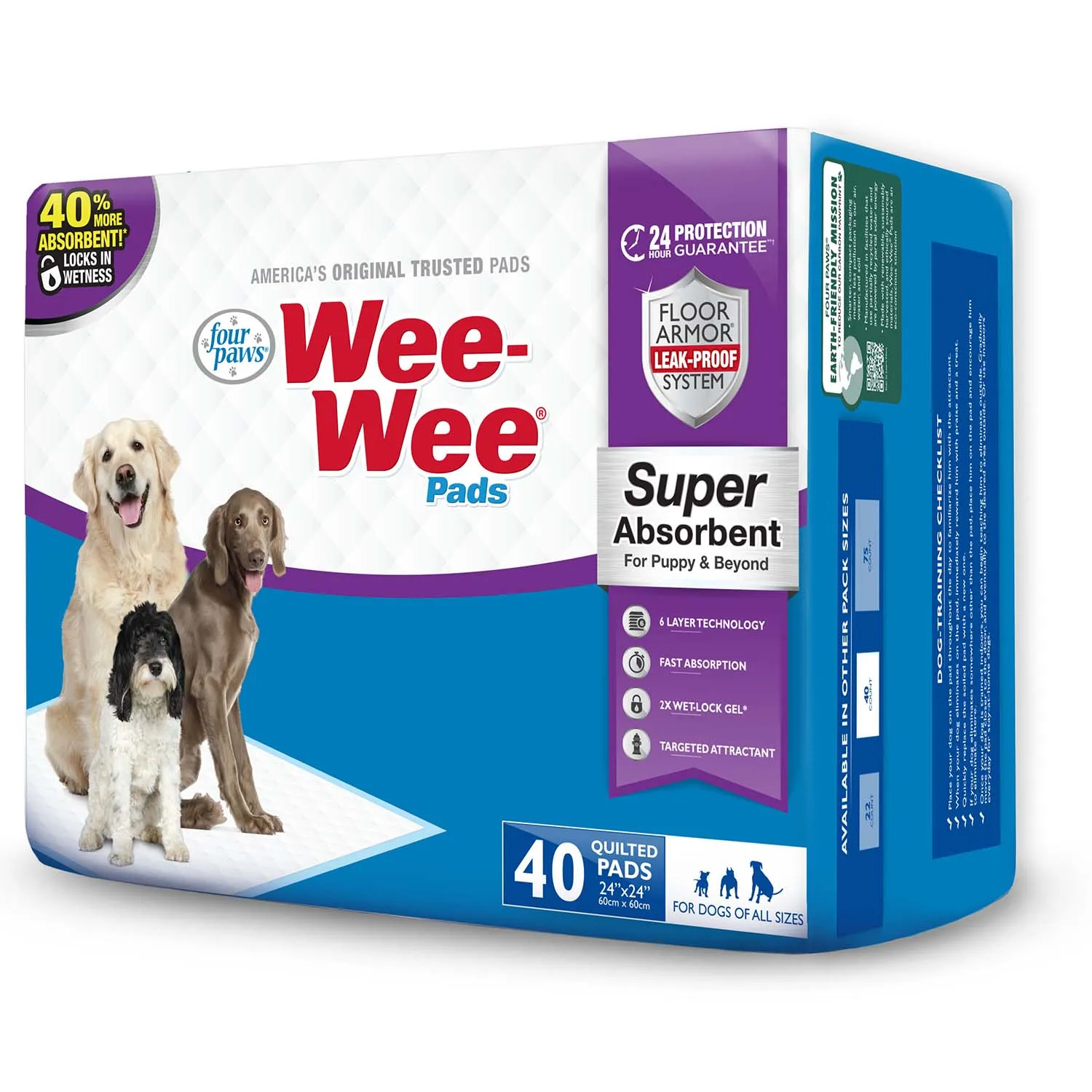 Wee-Wee Super Absorbent Pads for Dogs