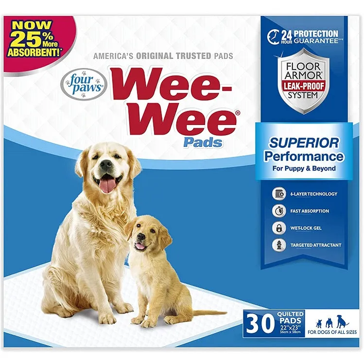 Wee-Wee® Superior Performance Dog Pee Pads - 22" x 23"