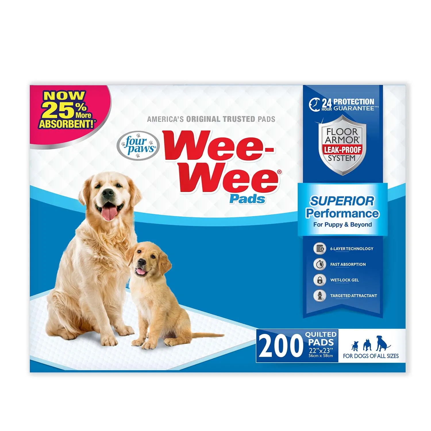 Wee-Wee Superior Performance Dog Pee Pads