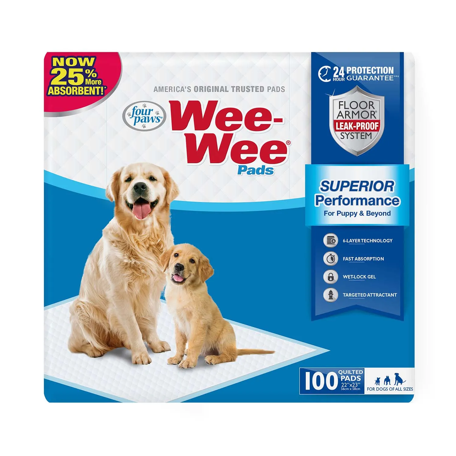 Wee-Wee Superior Performance Dog Pee Pads