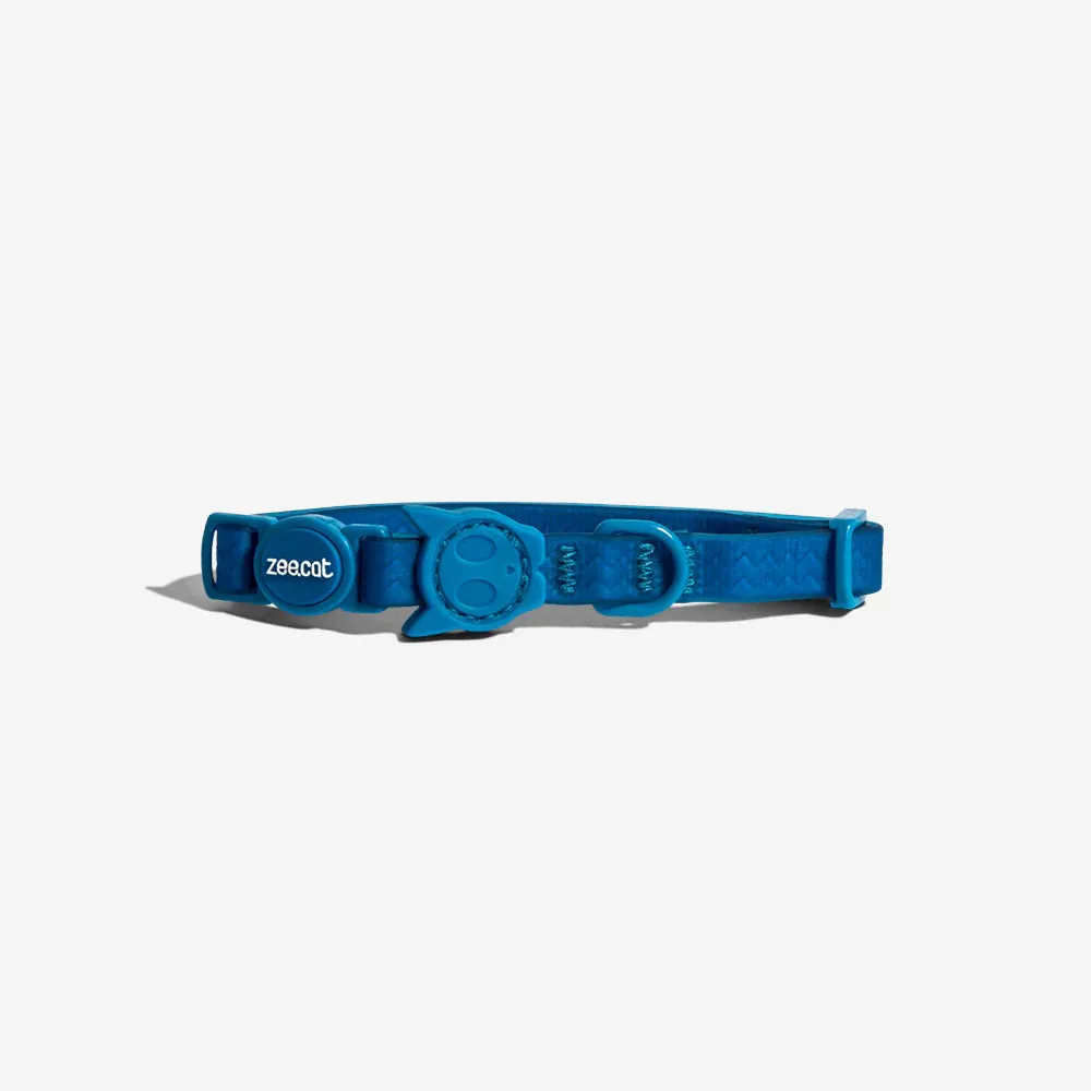 Zee.Cat Neopro Weatherproof Blue Cat Collar