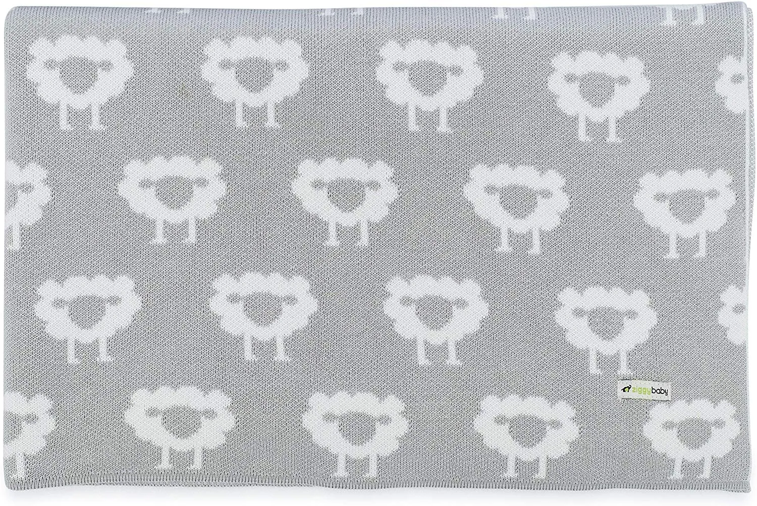 Ziggy Baby Organic Sheep Knitted Blanket