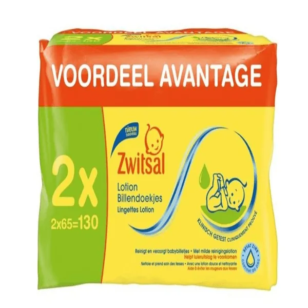 Zwitsal - Lotion Wipes